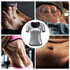 Sauna T-Shirt for Women Sweat Top Weight Loss Slimming Short Sleeve Body Shaper Fat Burner Gym 