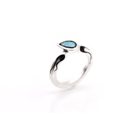 Image 2 of Onyx Opal Ring 