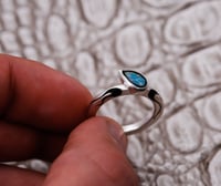 Image 6 of Onyx Opal Ring 