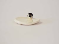 Image 1 of Chickadee Ring Dish - slightly wonky 