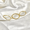 18k superfine ring bands