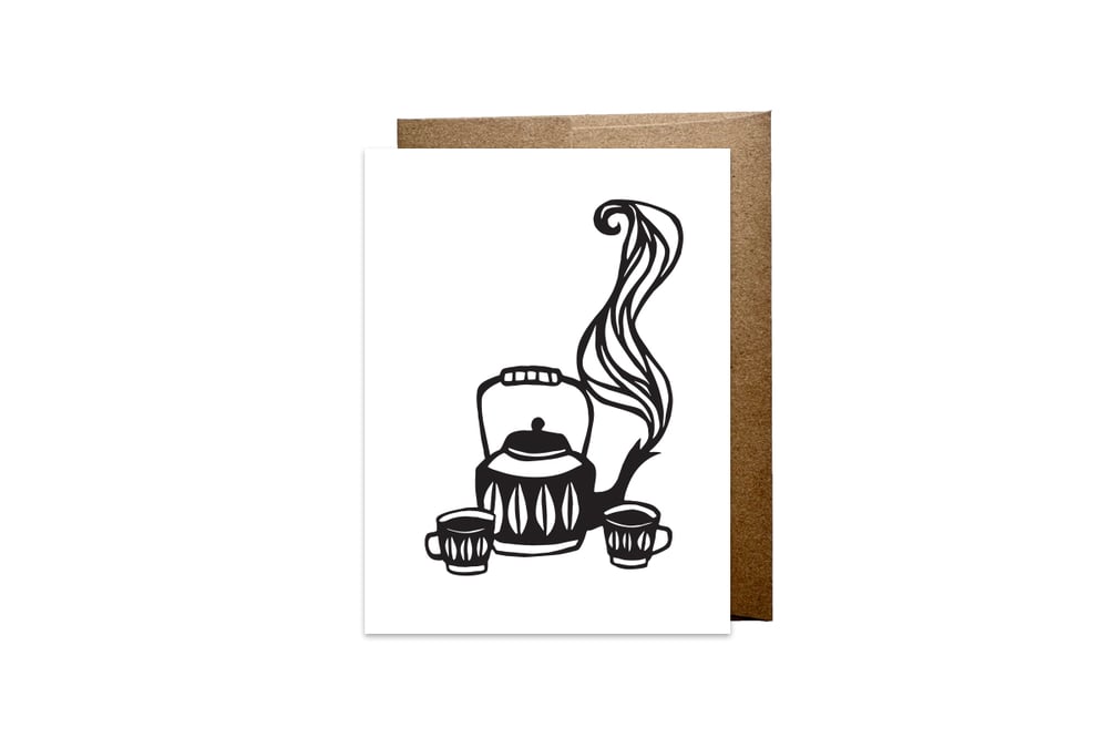 Image of Tea for Two Notecard