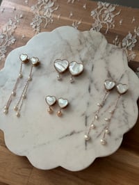 Image 5 of Pearly Heart Plug Custom (Rose Gold)