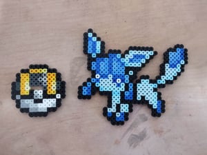 Image of Eeveelutions pixel art