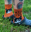 Cats Not Kids Socks