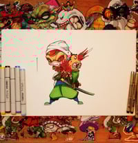 MINI NINJA ORIGINAL ART SIGNED