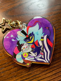 Image 5 of (PRE-ORDER - CLOSED) Fizz & Ozzy Heart Charm