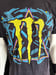 Image of Def Leppard Hysteria styled Monster Energy tour t-shirt in XL