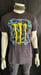Image of Def Leppard Hysteria styled Monster Energy tour t-shirt in XL