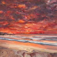 Image 1 of Art print by Jenny Shaw - The sky is wild