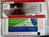 Image 5 of Motley Crue Fest 2 Motley Crue un-used Ticket (set of 3 Tix) from July 19th 2009