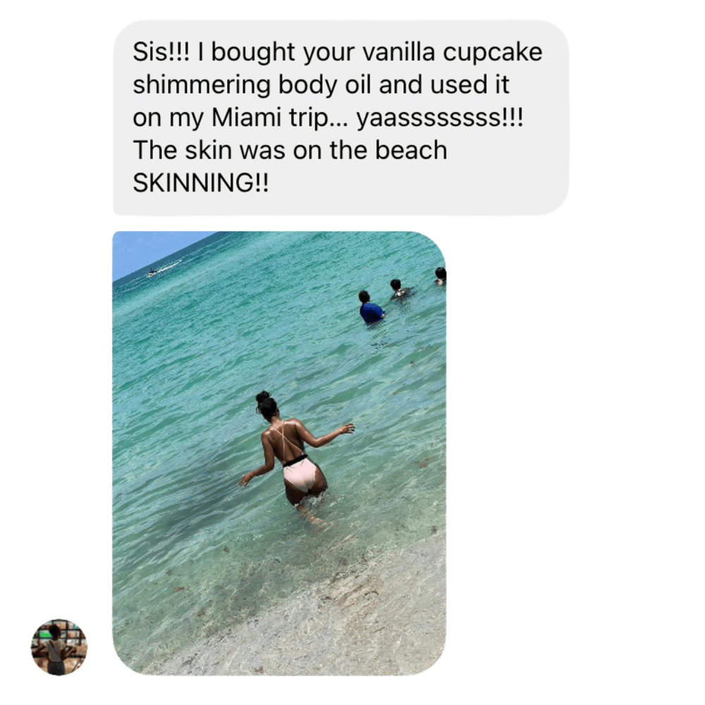 Image of Cupcake Body Shimmering Oil