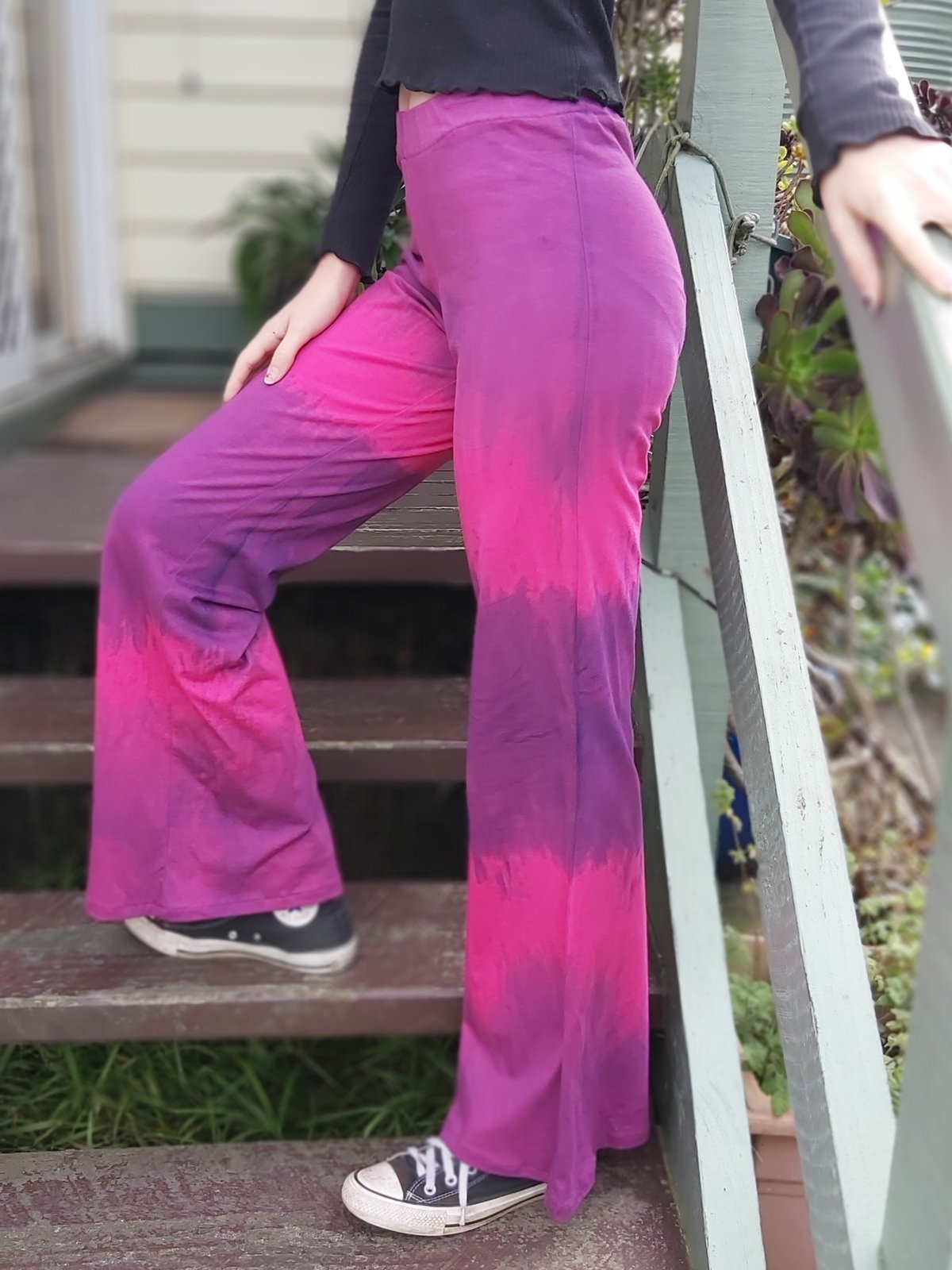 Image of Pink/Purple Ombre KAT Pants