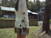 Image 4 of  Dusty  Gold Leather Pants