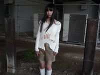 Image 6 of  Dusty  Gold Leather Pants