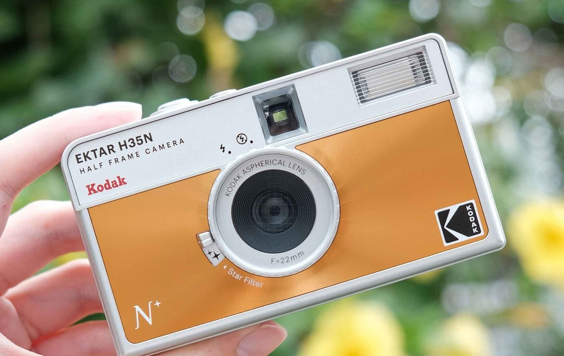 Image of Kodak Ektar H35N Half Frame Camera by RETO