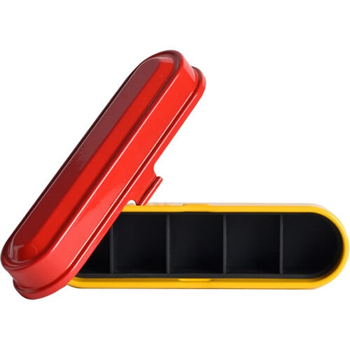 Image of Steel Kodak 35mm Film Case by RETO (Red/Yellow)