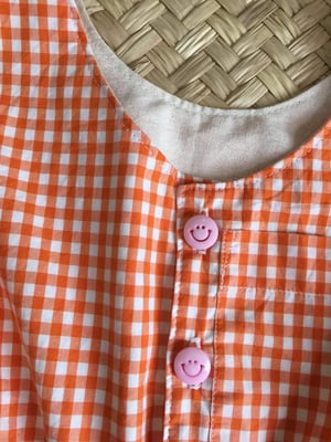 Image of Happy Tangerine Romper 5T