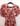 Robe longue Santa les beige/rosée/terracotta/Orangé/rouge détails dorés 
