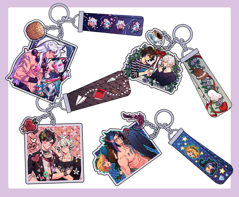 Image of Pre-order Lanyard Keychains