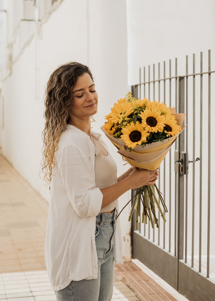 Image of Ramo de girasoles