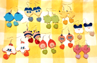 Image 2 of Tamagotchi Acrylic Earrings