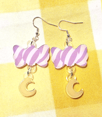 Candy and Moon Earrings