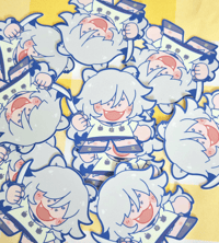 Image 1 of Knife Botan Vinyl Sticker