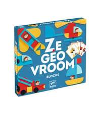 Image 1 of Djeco Ze Geo Vroom blocks