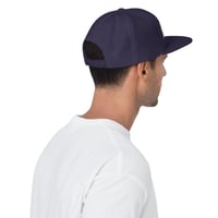 Image 3 of PATRIOTS Navy on White Snapback Hat from PatriotsCo.com