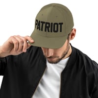 Image 2 of PATRIOT Green/Black Richardson 112 Trucker Cap from PatriotsCo.com