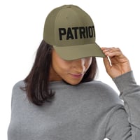 Image 3 of PATRIOT Green/Black Richardson 112 Trucker Cap from PatriotsCo.com