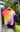 Rainbow scrunch women’s size S