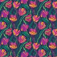 Image of Botanica Indigo Tulip Shade 30cm
