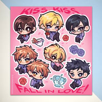 Ouran High School Host Club Sticker Sheet