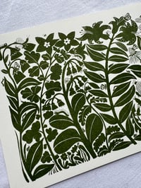 Image 2 of Garden Tangle Mini Riso Print