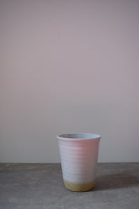 Image 1 of Tall Beaker - White Fleck