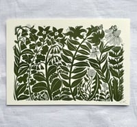 Image 1 of Garden Tangle Mini Riso Print