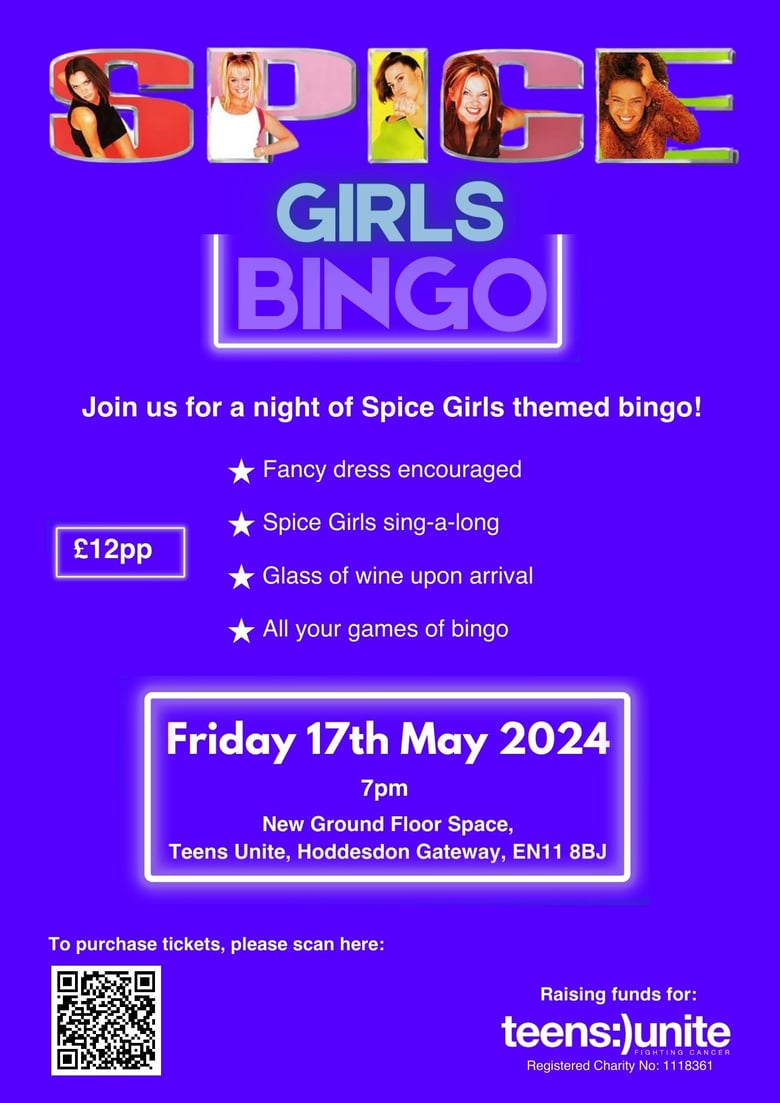 Image of Spice Girls Bingo 