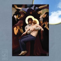 Image 1 of [CHAINSAW MAN] - Pieta - Gold foiled print 