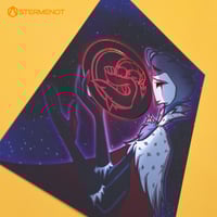 Image 2 of [HELLUVA BOSS] - Stolitz Full Moon - Metalic folied print