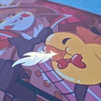 Image 2 of [HAZBIN HOTEL] - Lucifer - Gold foiled print