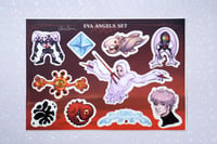 Eva angels sticker set