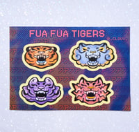 Fua Fua tigers sticker set