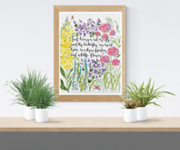 Image 1 of Sunshine & Freedom Quote- Original Artwork