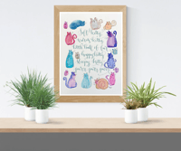 Image 1 of Warm kitty, soft kitty (3) -Original Artwork