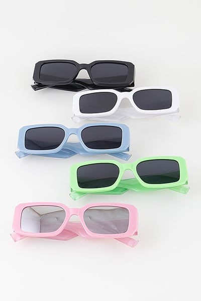 Image of 6PAIR Wide Frame Sunglasses