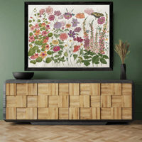 Image 1 of Cottage Garden- Poster Print