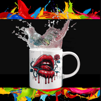 Image 13 of Kissing Lips Tshirt & Tank Tops