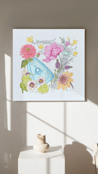 Image 2 of Anesthesia Garden- Watercolour Print Poster